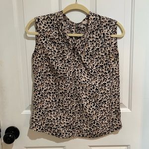 Rebecca Taylor Cheetah Blouse